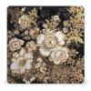 Gold Leaf Flowers Scale for Body Weight Highly Accurate Digital Bathroom Body Scale Digital Body Weight Scale Tempered Glass LCD Display Batteries and Tape Measure view 1