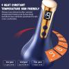 3 in 1 USB 9 Gears Cellulite Machine, Led Display Cellulite Massager, Cordless Rechargeable Vibrating Massager, Cellulite Remover, for Arms Legs Back Belly Waist (White) view 4