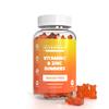 Vitammies Vegan Sugar Free Vitamin C and Zinc Gummies Chewable Orange Lemonade Flavor Gummies Vitamins Adults and Kids 200mg Vitamin C Per Serving for Daily Wellness (120 Units) view 1