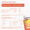 Vitammies Vegan Sugar Free Vitamin C and Zinc Gummies Chewable Orange Lemonade Flavor Gummies Vitamins Adults and Kids 200mg Vitamin C Per Serving for Daily Wellness (120 Units) view 2