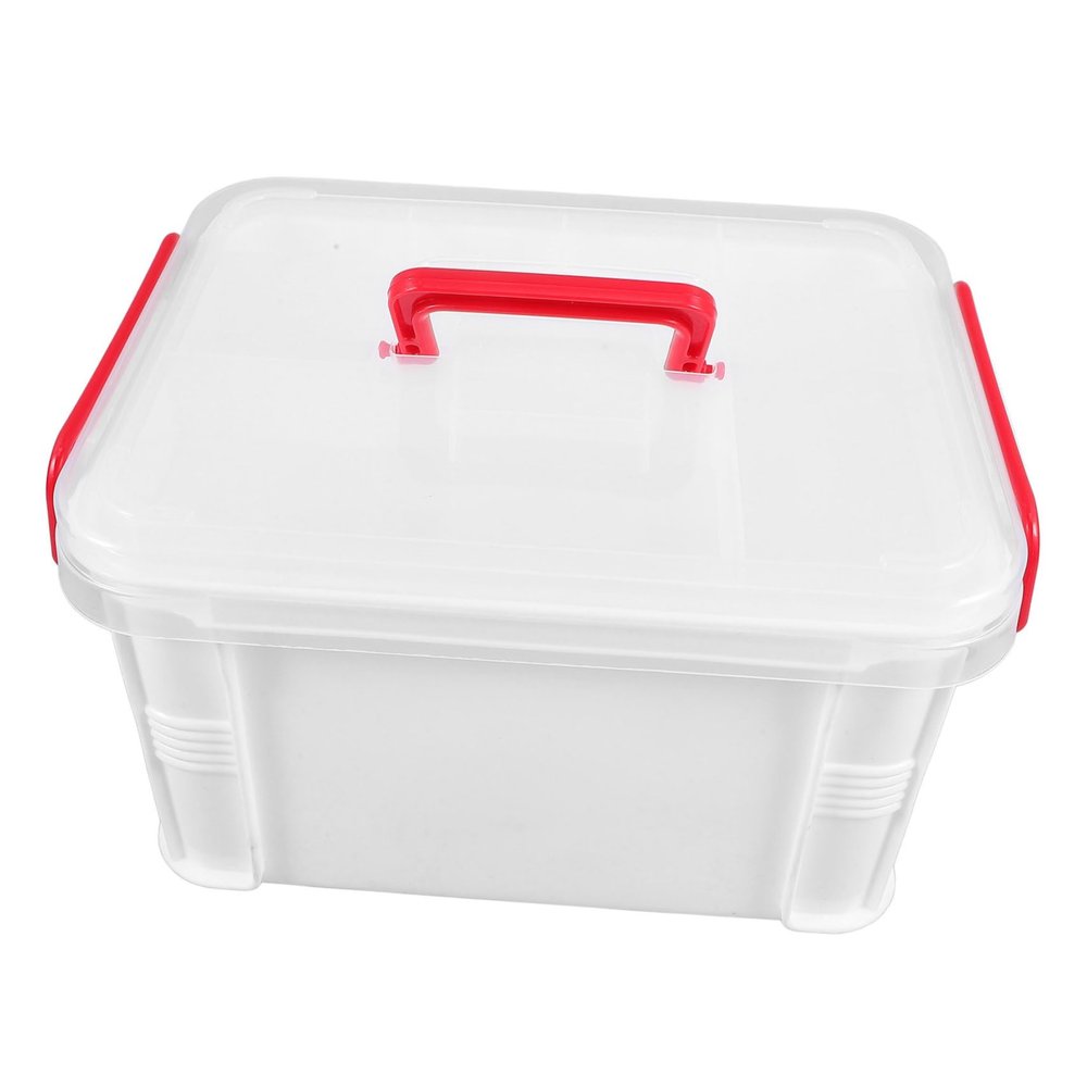 Multi Layer Medicine Storage Box with Multiple Compartments