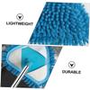 SAFIGLE Mini Rotatable Telescopic Mop with 1m Extendable Handle Lightweight Triangular Cleaning Mop for Floors and Windows Cleaning Accessory for Home Use view 4