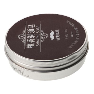 MUCKLILY Shaving Soap for Men Hydrating Foaming Bar Natural Ingredients for Sensitive Skin and Beard Care Sandalwood Scent for Daily Grooming