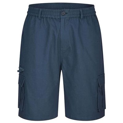Foweknow Men's Sports Shorts, Quick-Drying, Breathable Running Shorts, Lightweight Casual Bermuda Shorts, Outdoor Athletic Elastic Waist Sweat Shorts, Basketball Jogging Bottoms, gray, 5XL