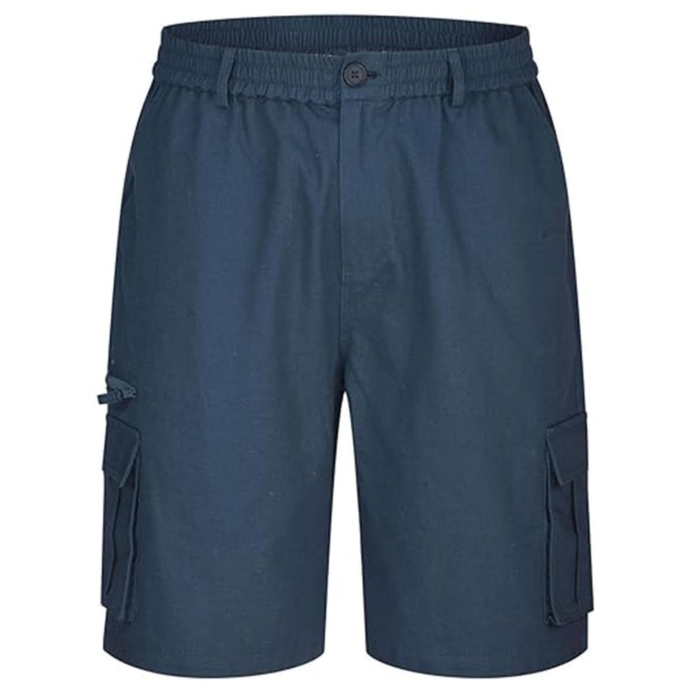Foweknow Men's Sports Shorts, Quick-Drying, Breathable Running Shorts, Lightweight Casual Bermuda Shorts, Outdoor Athletic Elastic Waist Sweat Shorts, Basketball Jogging Bottoms, gray, 5XL