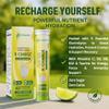 Electrolytes Hydration Tablets | 40 Effervescent Rehydration Tablets | 5 High Strength Electrolytes with Added Vitamin B6, B12, C & D | 250mg Taurine for Energy, Lemon Flavour view 3