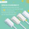 Baby Tongue Cleaner Nwbrn - Baby Oral Cleaner - Soft Oral Cleaning Stick - Tongue Cleaner Toothbrush with Paper Handle, Oral Cleaning Supplies for Home, Travel, Hotel, and Outdoors view 4