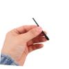 Homoyoyo 10pcs Eyeglasses Temple Tips, Anti-slip Soft Panel Replacement End Tips, round Hole Glasses Arm Grips for Office and Study, Black view 4