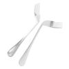 DEARMAMY 2pcs Curved Forks for Elderly Disabled Adults Angled Practical Forks as Food Feeding Aids Easy Use Tableware for Adaptive Dining view 1