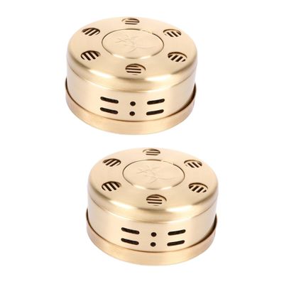 VALICLUD 2pcs Box Moxibustion Box Burner Cover for Moxibustion Treatment Neck Waist Joint Use Herb