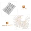 OUNONA 50pcs Silica Gel Packets for Food and Clothing Storage, Design with Protection, 5 Gram Desiccant Sachets for Moisture Control and Humidity Absorbing in Storage view 3
