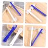 DEARMAMY 8pcs Denture Cleaning Brush Set Double-Headed Soft Bristle Portable Oral Care Tool for Braces and False Teeth Maintenance view 2