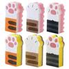 Didiseaon 6pcs Cat Claw Kitchen Sponge Scrub Pads, Lightweight Reusable Sponge for Dishes, Quick Drying Cleaning Pads for Kitchen Utensils and Wash up Tasks view 1
