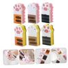 Didiseaon 6pcs Cat Claw Kitchen Sponge Scrub Pads, Lightweight Reusable Sponge for Dishes, Quick Drying Cleaning Pads for Kitchen Utensils and Wash up Tasks view 3