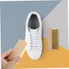 DEARMAMY 2pcs Shoe Brush Cleaning Set with Wooden Handles Versatile Shoe Cleaner Brush for Washing and Scrubbing for Household Use view 2