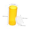 GLEAVI 12 Pcs Tablet Bottles, Portable Pill Container Set, Pp Medication Bottles with Waterproof Seal, Lightweight Pocket Case for Travel, Outdoor Use view 2