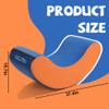 BALAPET High-Density Foam Sensory Rocking Chair, Portable Sensory Chair for Kids with Sensory Needs,Waterproof PU Cover, Rocking Design view 2