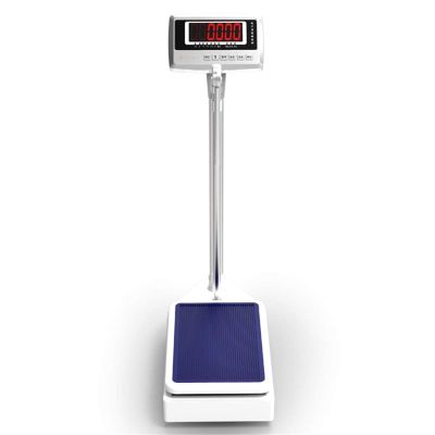 Digital Medical Scale, Electronic Height and Weight Scale, Professional Weight Scale,Medical Office Scale, High Precision Sensor, Suitable for Gym, Hospital,Weight Capacity 200Kg