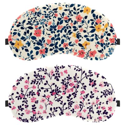 13 Piece Eye Mask for Side Sleeper, Sleeping Mask, Colorful Ditsy Flower Pattern Sleep Eye Mask, Soft Eye Shade Cover for Travel. Nap, Plane.Travel, Light Blocking