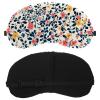 13 Piece Eye Mask for Side Sleeper, Sleeping Mask, Colorful Ditsy Flower Pattern Sleep Eye Mask, Soft Eye Shade Cover for Travel. Nap, Plane.Travel, Light Blocking view 2