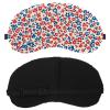 12 Piece Colorful Floral Pattern Sleep Mask, Eye Mask for Men Women, No Pressure Night Eye Cover, Breathable Sleeping Eye Mask, Light Blocking view 2
