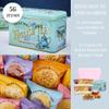 Tea and Biscuits Gift Set Hamper With Traditional British Border Biscuits Including 8 Packs & Tea Caddy In a Luxury Pink Hamper Box | Great for Women, Mum and Grandmas view 2
