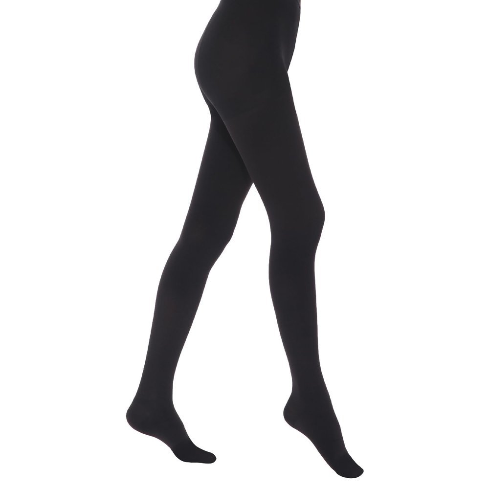 AOGOE Medical Compression Pantyhose for Women & Men, Closed Toe 23-32 mmHg Graduated Support Tights, Opaque Waist High Compression Circulation Leggings for Varicose Veins Edema Flight DVT Nursing, XL