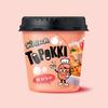 SamSam Instant Tteokbokki Topokki Korean Rice Cakes Chewy Street Snack, Multi Flavours, Carbonara, Cheese, Curry, Garlic Teriyaki, Jjajang, Rose, Original Sweet & Spicy (Pack of 6, 6 Random Flavour) view 4