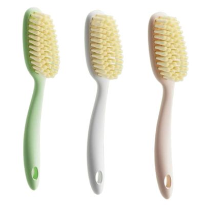 GOOHOCHY 3pcs Soft Bristle Shoe Brush Cleaning Brush for Household Laundry Shoes Scrub Comfortable Grip for Kitchen Bathroom Cleaning