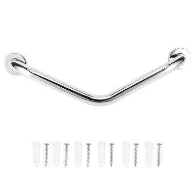 1 Set of Grab Bar, 100KG Load Stainless Steel Bathtub Handle, Support Punching Installation, Strong and Stable, Non-Slip Bathroom Handrails for Bath Shower, Suitable for Elderly,