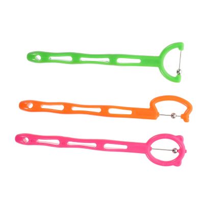 Anneome 3pcs Tongue Muscle Trainer for Children with Stainless Steel and Abs Material, Improves Oral Motor Skills and Speech Rehabilitation, Tongue Training Tool for Kids Pronunciation