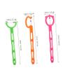 Anneome 3pcs Tongue Muscle Trainer for Children with Stainless Steel and Abs Material, Improves Oral Motor Skills and Speech Rehabilitation, Tongue Training Tool for Kids Pronunciation view 2