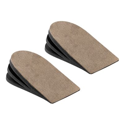 HAPINARY Invisible Inner Height Increase Insoles Half Heel Lift Cushion Breathable Anti-Slip Shock Absorption Shoe Inserts for Men and Women