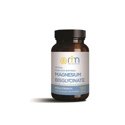 R.Y.M - Magnesium Bisglycinate 1500mg Pure and Non Buffered Magnesium Supplements for Relaxation and Better Health - Stress and Sleep Aid, Muscle Health and More - 1-2 Capsules a Day