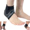 1Pair Hutena X Wrap Neuropatia, Foot Wraps for Pain, Elastic Sprain Foot Sleeve for Sports Protect, Ankle Support for Men and Women,Grey,S view 1
