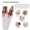 2 in 1 Facial Hair Remover, Eyebrow Hair Remover, Rechargeable Eyebrow Trimmer and Face Shavers for Women, Portable Mini Epilator Electric Shaver Trimmer for Leg Lips Face Body Peach Fuzz. view 2