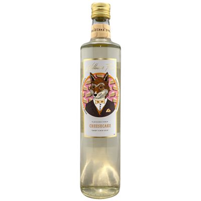 William Fox Premium Cheesecake Syrup - 750ml Bottle