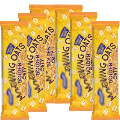 Hobnobbs Flapjacks Morning Oats & Syrup Cake Bar Single 60g Hearty & Wholesome Oaty Snack (6 x Bars, Hobnobbs Flapjacks Morning Oats & Syrup Cake Bar Single)