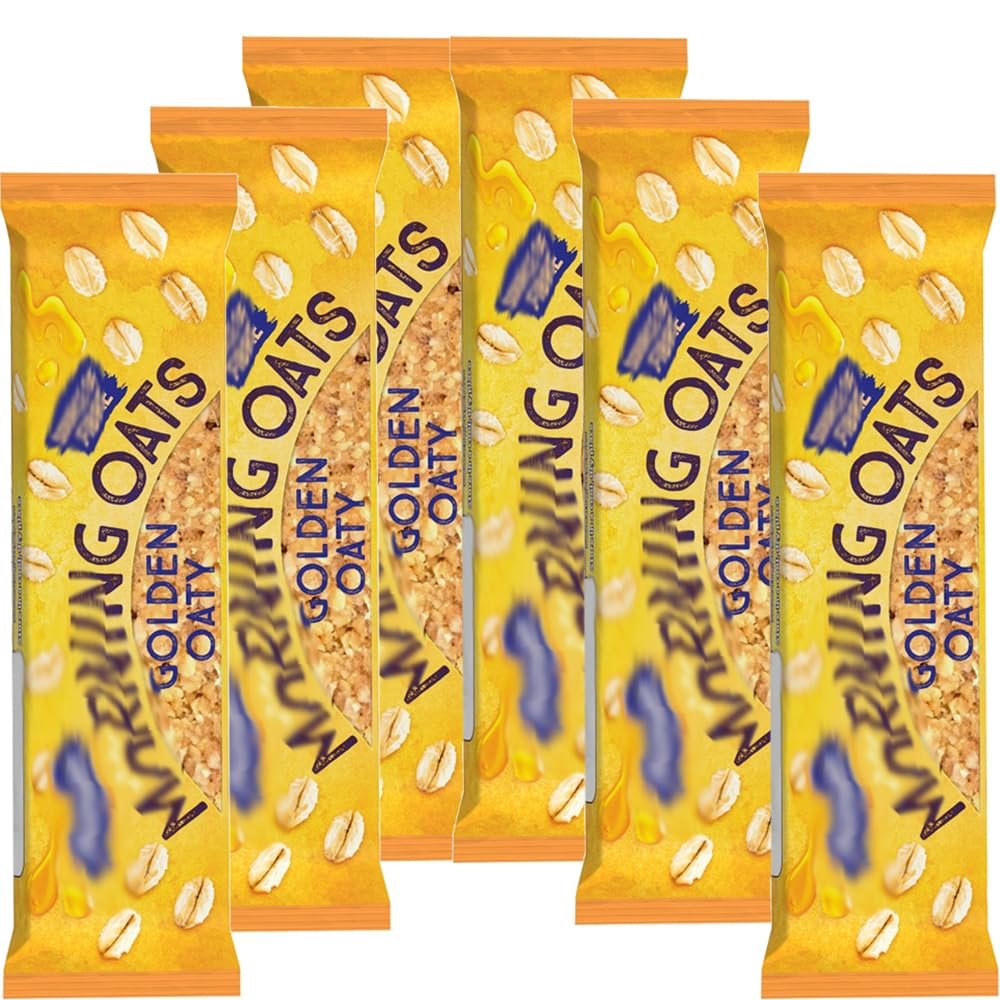 Hobnobbs Flapjacks Morning Oats & Syrup Cake Bar Single 60g Hearty & Wholesome Oaty Snack (6 x Bars, Hobnobbs Flapjacks Morning Oats & Syrup Cake Bar Single)