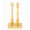 NVOQILIN Bristle Toothbrush Silicone Tongue Brush Coating Cleaner Infant Toddle view 3