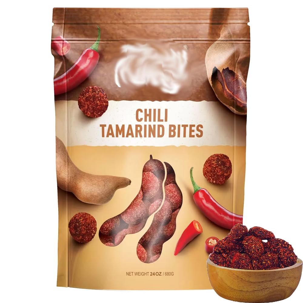Nuty and Fruitty Chili Tamarind Bites 680g Spicy & Tangy Tropical Fruit Snack