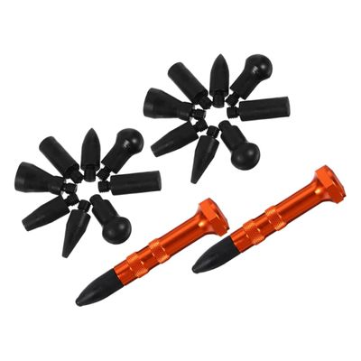 ABOOFAN 2sets High-Point Leveling Tool Set for Dent Removal Tap Down Pen Multiple Heads Auto Repair Tool Kit for Dents