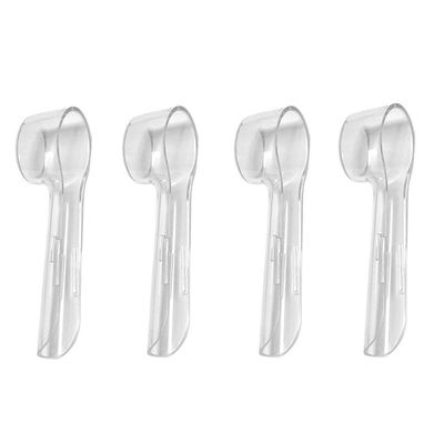 4X Replacement Brush Head Protection Cover Electric Toothbrush Head Dust-Proof Cover Reusable Plastic Dust Cap For Home Travel Use Professional design