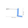Didiseaon Bed Hand Crank Adjustable Height Nursing Bed Hand Crank Handle with Abs+Aluminum Alloy Material for Caregivers view 2
