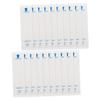 Holibanna 150pcs Disposable Thermometer Covers Paper Protective Sleeves for Clinic Use Thermometer Probe Cover view 1