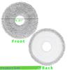 2 Pack Mop Cloth Pads Replacement for Dreame L10s Ultra / L10 Ultra / X40 Ultra Robot Vacuum Cleaner Parts, Wet Mopping Pads Compatible with Dreametech X30 Ultra, Reusable and Washable Accessories view 2