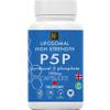 P5P Vitamin B6 (Pyridoxal 5 Phosphate) 100 mg per Capsule | 180 High Strength Capsules | 6 Months Supply - 1 A Day | Active Form of Vitamin B6 | Vegan | Non GMO| UK Company view 1