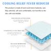 20 Cooling Gel Patches, Fast-Acting Cooling Pads for Adults and Kids to Relieve Headaches, Migraines, Sunburn and Heat Stroke, Soothe Forehead and Body, Good for Cooling, Outdoor Travel view 2