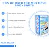 20 Cooling Gel Patches, Fast-Acting Cooling Pads for Adults and Kids to Relieve Headaches, Migraines, Sunburn and Heat Stroke, Soothe Forehead and Body, Good for Cooling, Outdoor Travel view 4
