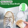 Water-Free Gentle Cleansing Shoe Brush, Shoes Press Foam Decontamination Cleaner Brush, Multipurpose Water-Free Cleaning Brush for Suede/Leather/Tennis/Canvas Shoe (2 pc) view 2